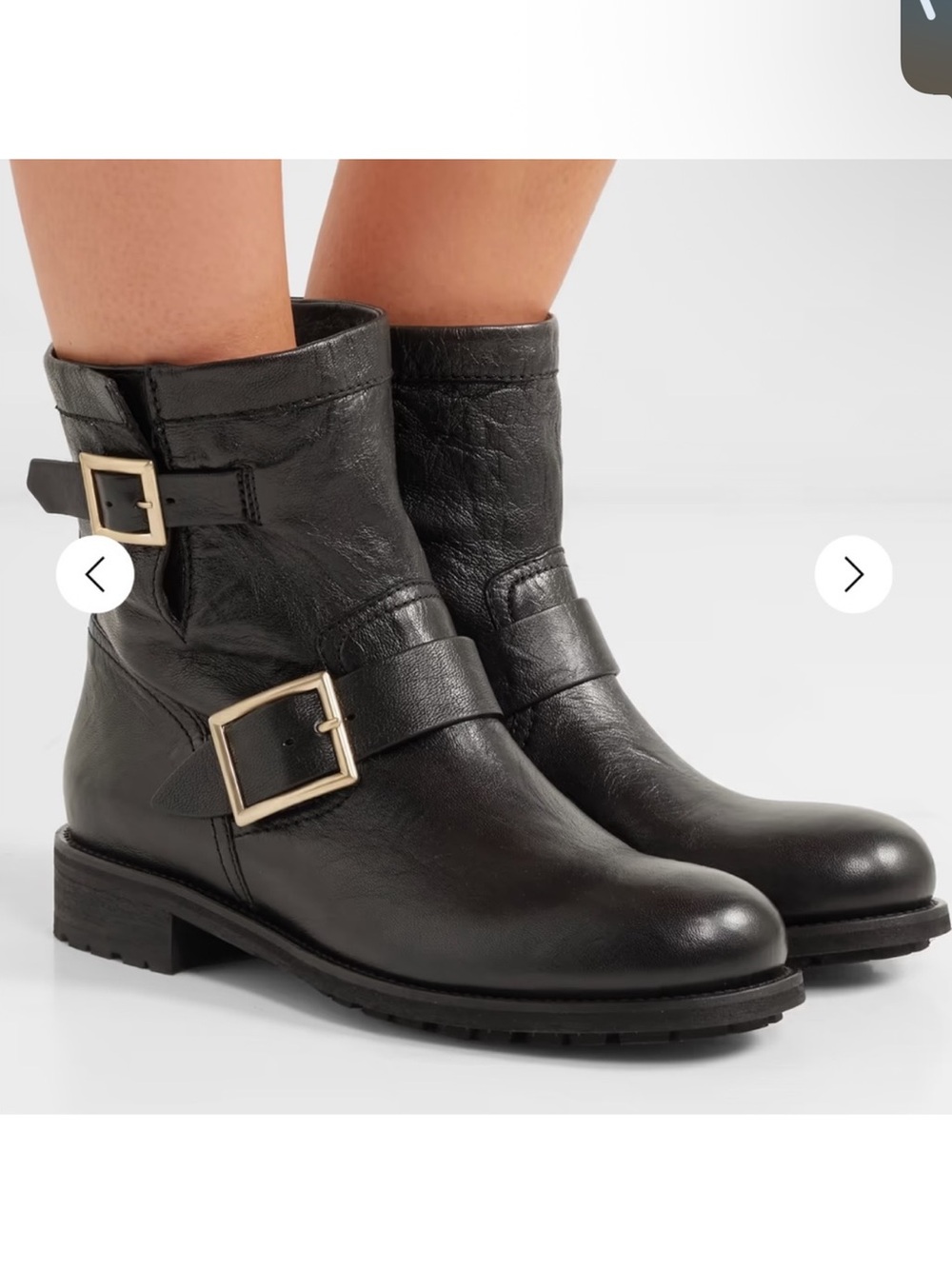 Jimmy Choo Youth Biker Boots